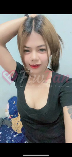Nongfwb ในชุดสีดำ โพสท่ามั่นใจบนเตียง โปรไฟล์สาวไซด์ไลน์ รังสิต