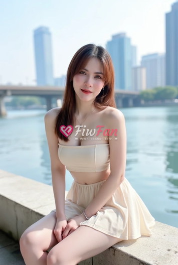 ยูจินโพสท่าบนเตียงในชุดเชิ้ตสีขาวดูเรียบหรู ย่าน Bangna พร้อมบริการแบบ ไซไล โดย ยูจิน