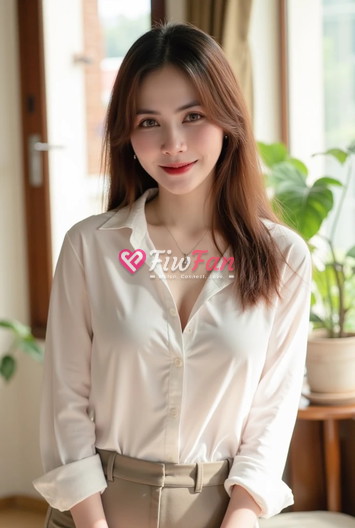ยูจินเซลฟี่อวดหุ่นสวยในชุดเสื้อสีขาว ย่าน Bangna พร้อมบริการแบบ ฟิวแฟน โดย ยูจิน