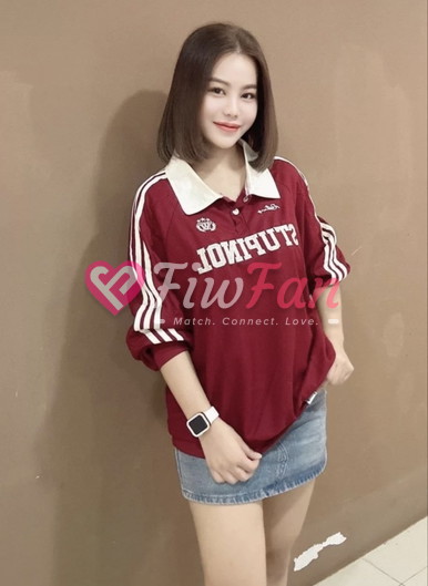 ไซไล fiwfans มินนี่ สาวไซด์ไลน์ รัตนาธิเบศร์ ใส่เสื้อวินเทจน่ารัก – sideline