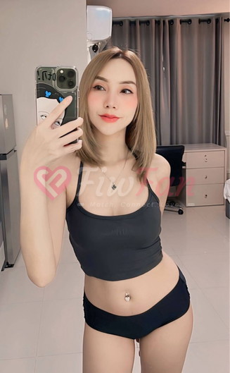 มันนี่ Money ในชุดเดรสสีดารัดรูปเน้นสัดส่วนในย่าน เกษตร-นวมินทร์ พร้อมบริการแบบ fiwfan โดย มันนี่ Money